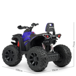 Детский электроквадроцикл 180W 4WD Bambi M 4795EBLR