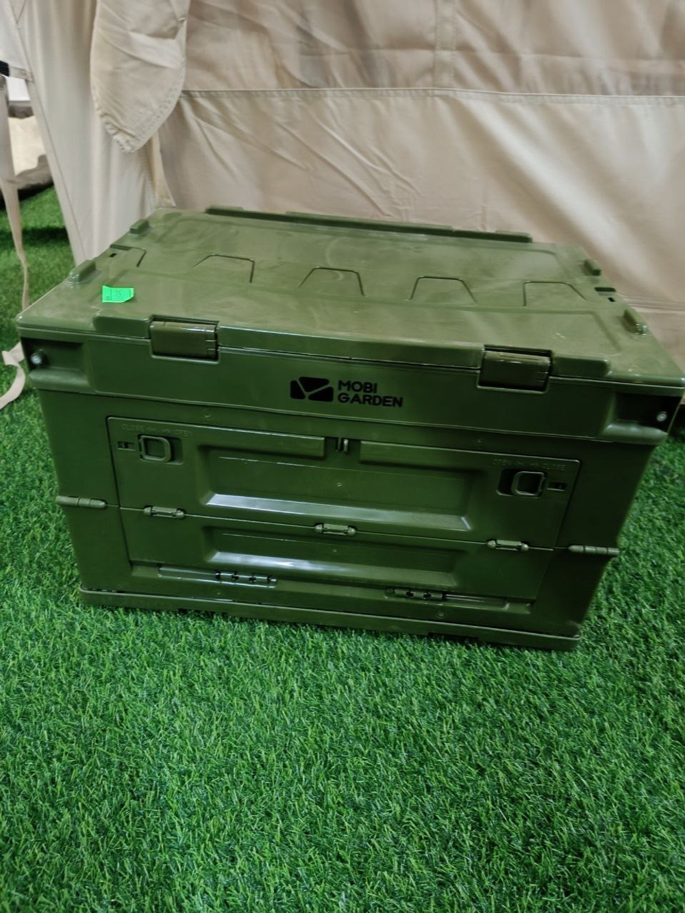 Ящик походный зеленый 50 литров