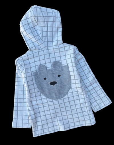 Кофта з капюшоном, бавовна, ТМ "Andy Wawa"