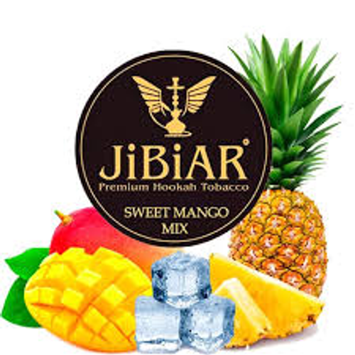 Табак  Jibiar Sweet Mango Mix (Джибиар Сладкий Манго Микс) 250г (Изготовлен в 2019)