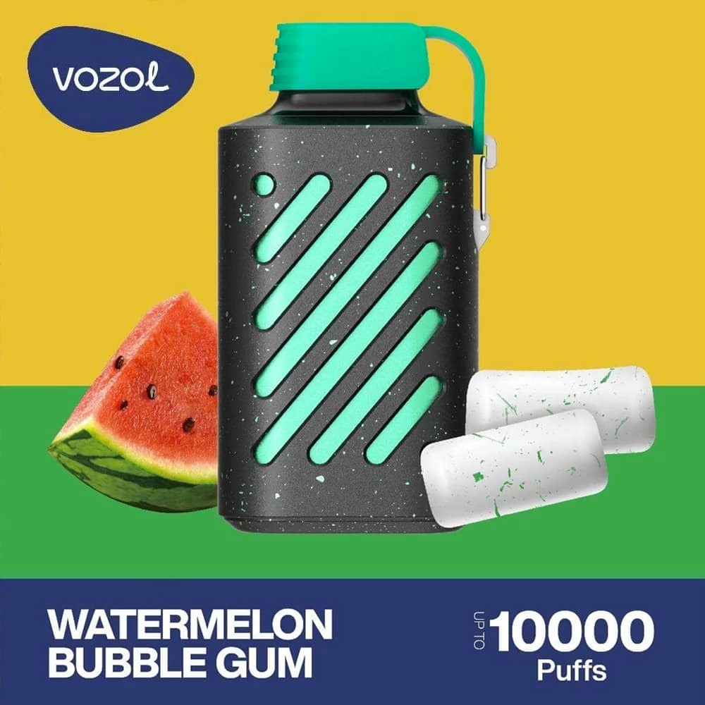 VOZOL GEAR 10000 Watermelon Bubble Gum 5% nic