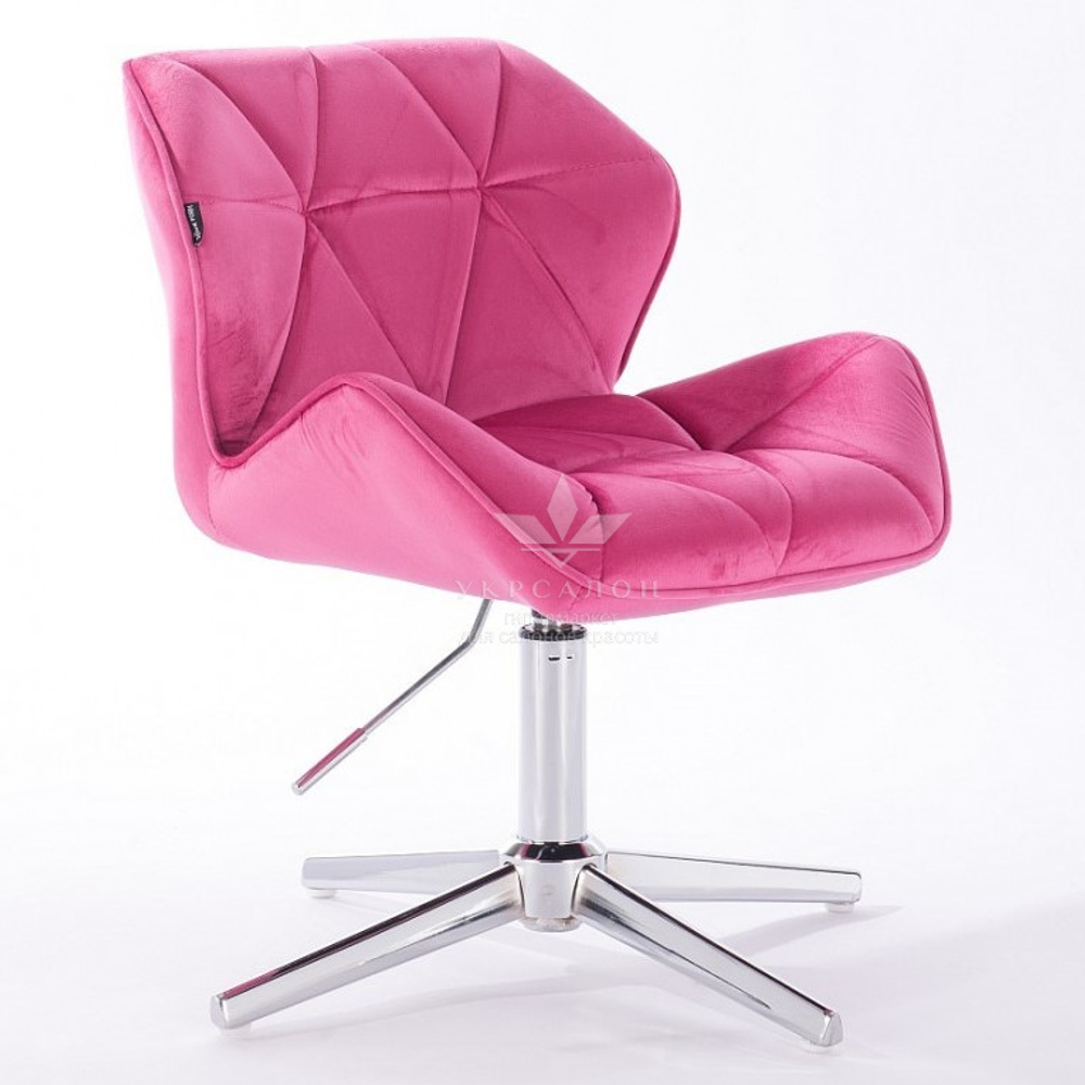 Стільчик клієнта Paris velor cross