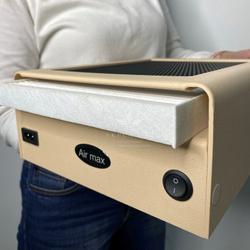 Настольная вытяжка с фильтром Air Max NF 9 Tornado plus бежевая