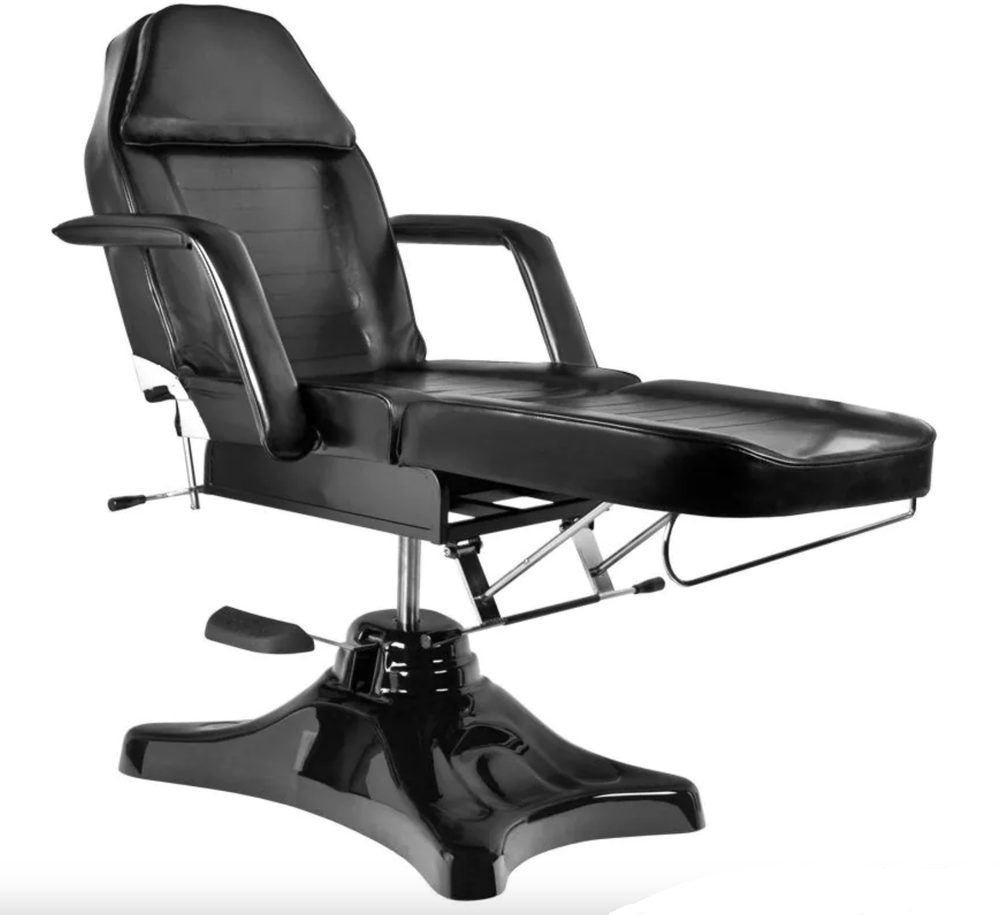 Косметологічна кушетка 234А чорна