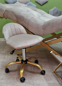 Комплект мебели для лашмейкеров и бровистов Tertio Gold 100