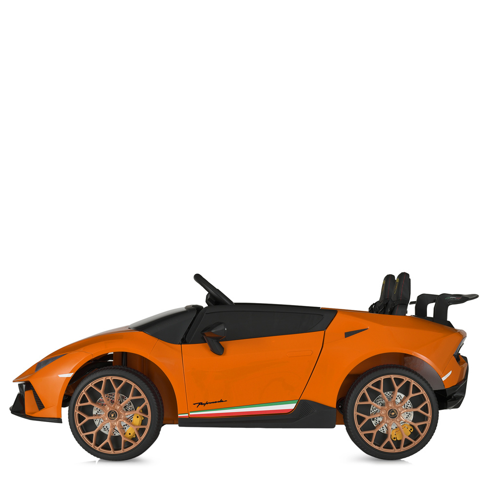 Дитячий двомісний електромобіль спорткар Lamborghini (Ламборгіні) 4WD 320W M 5020EBLR(24V)