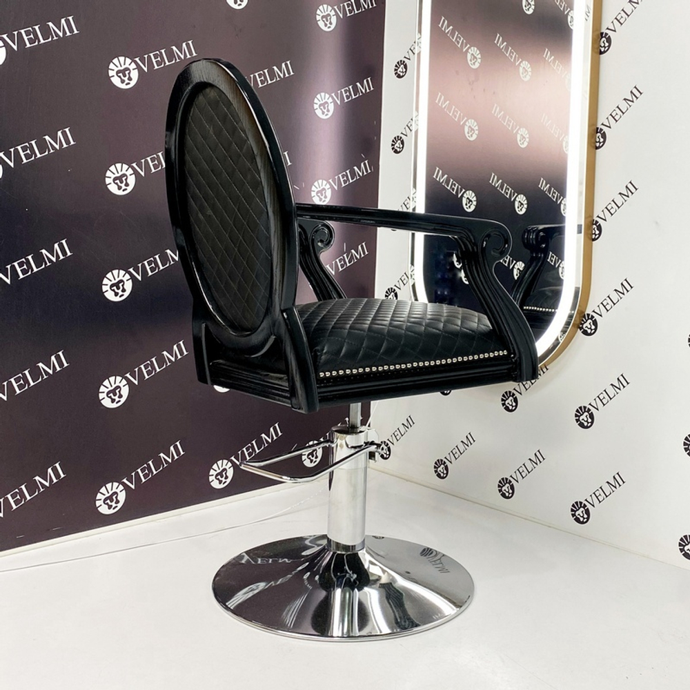 Парикмахерское кресло Mozart Black