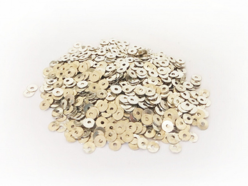 Пайетки металлические д3мм  холодное серебро