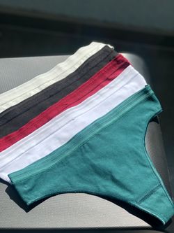 Базові стрінги з напіврозорою широкою резинкою