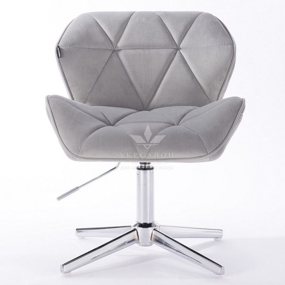 Стільчик клієнта Paris velor cross