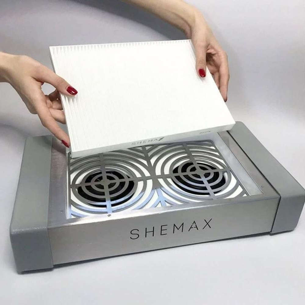 Настольная вытяжка для маникюра с фильтром SheMax, 50 ватт