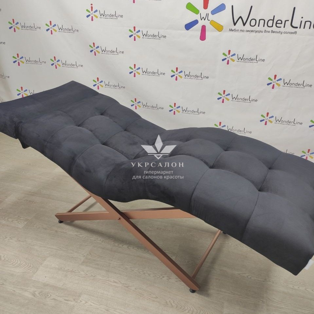 Анатомічна кушетка Tertio Bronza для лашмейкерів та бровістів