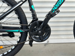 Велосипед горный подростковый 24 дюйма Toprider 611 оборудование Shimano
