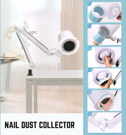 Профессиональная педикюрная вытяжка с подсветкой Global