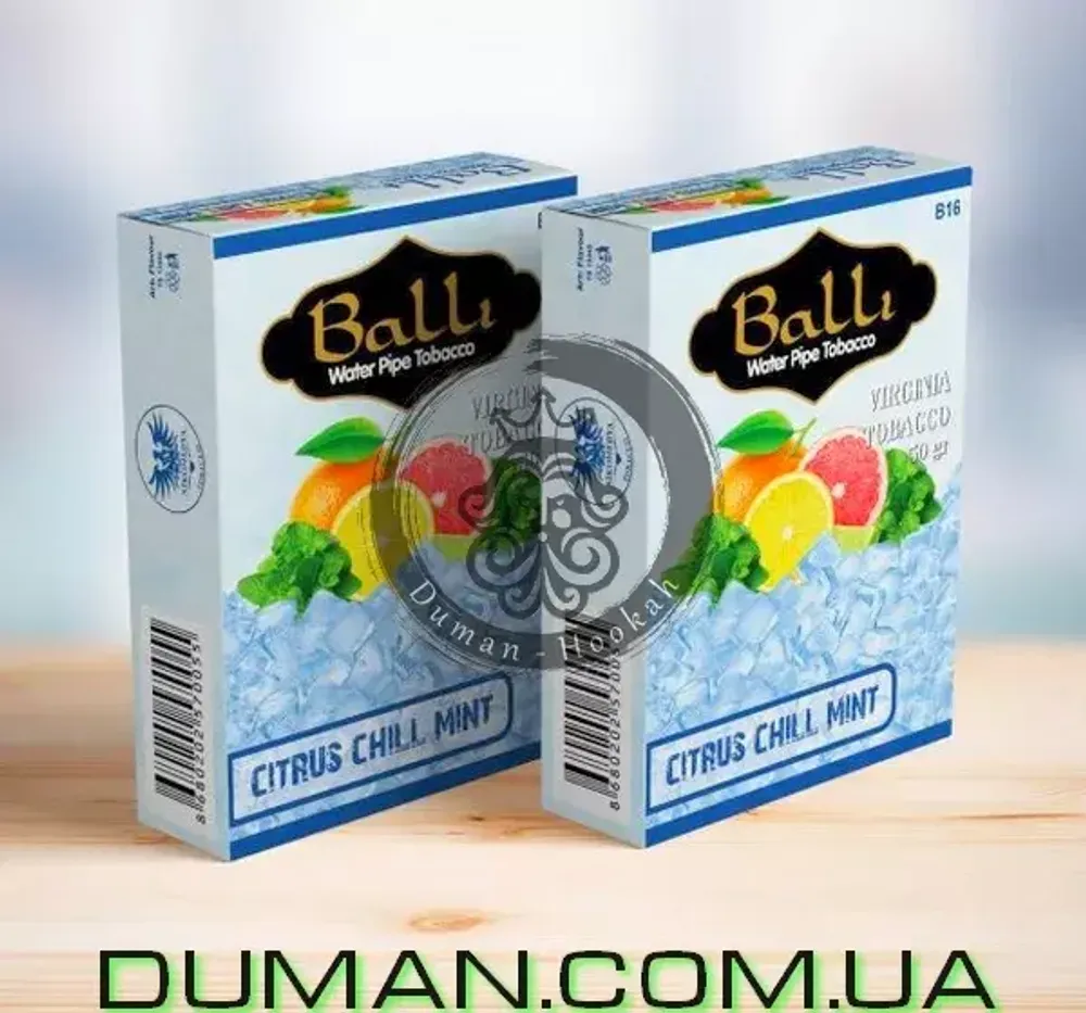 Balli Citrus Chill Mint (Балли Цитрус Мята) 50g
