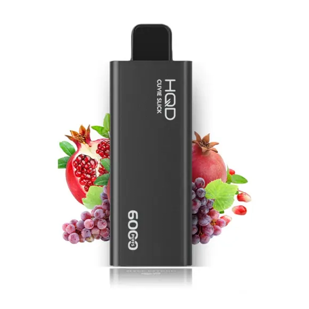 HQD SLICK 6000 Grape Pomegranate ice 5% nic)