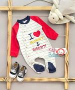 Ромпер "I love family", бавовна ТМ "Murat Baby" (62 см)