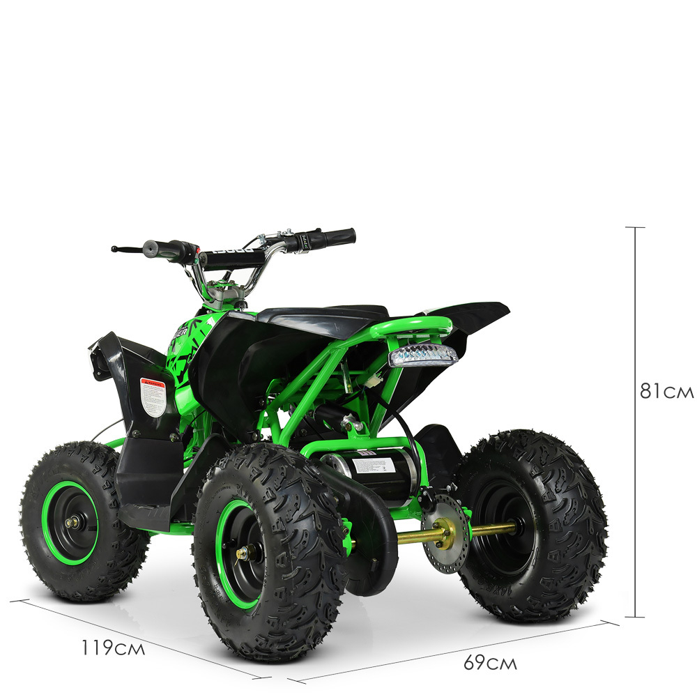 Детский/подростковый квадроцикл на аккумуляторе Prof1 Sprint 26 км/ч 1000W