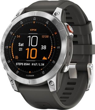 Спортивний годинник Garmin Epix (Gen 2) Slate Steel (010-02582-00/01)