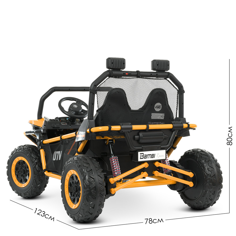 Дитячий двомісний електромобіль джип баггі 4WD "WeKids Cars"