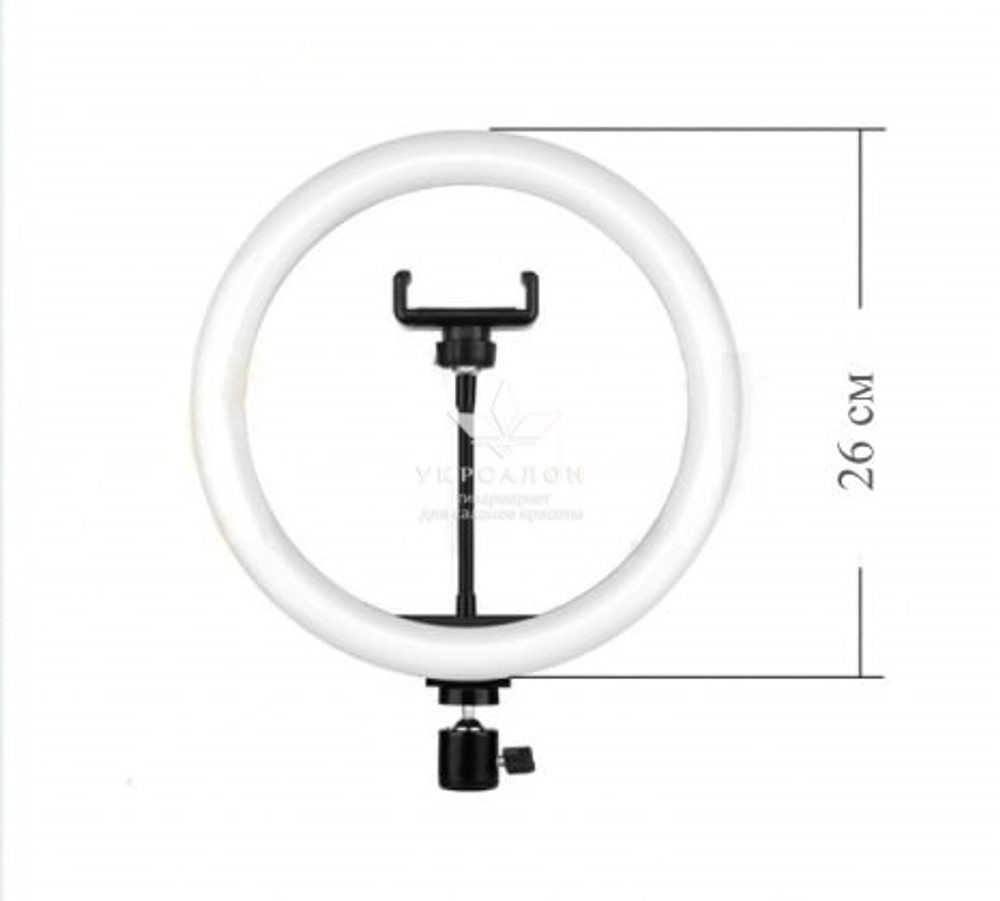 Кільцева настільна світлодіодна лампа LED з регулюванням світла X-LED-10