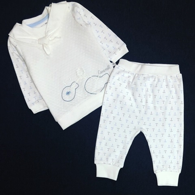 Костюм 2в1: реглан, штани "Якір",  бавовна, капітон ТМ "Caramell"