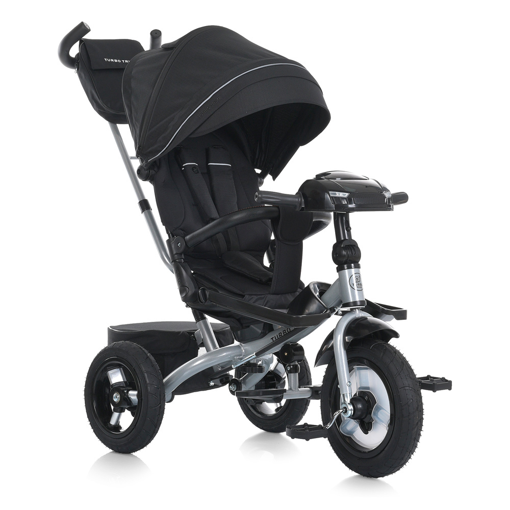 Дитячий триколісний велосипед Turbo Trike MT 1007 гумові колеса