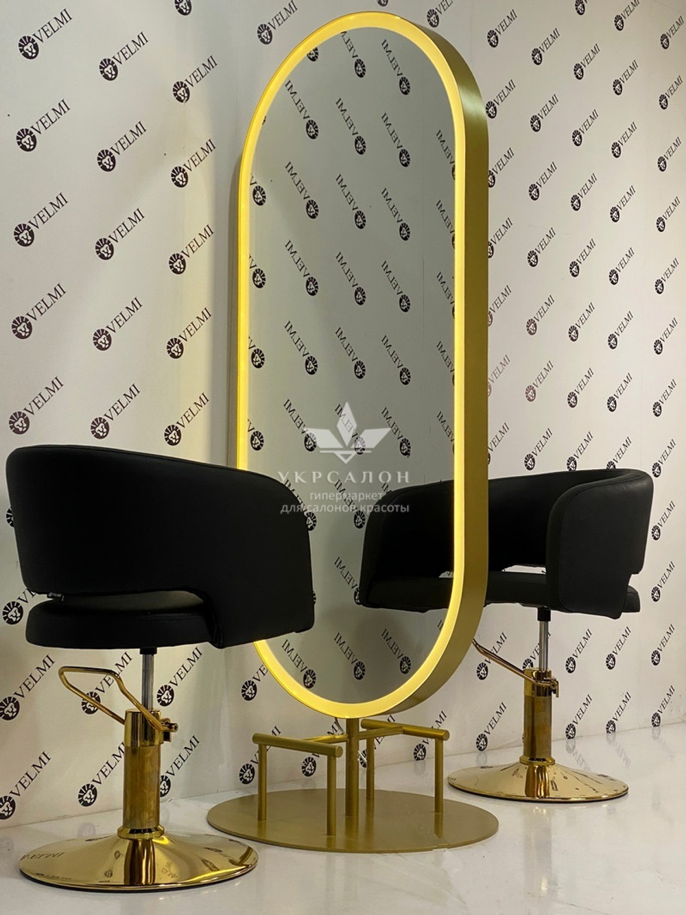 Комплект перукарської меблів Orion Leonor Gold