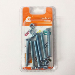 Болт с гайкой, 50 мм