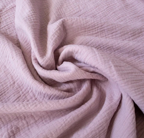 Муслин жатый однотонный