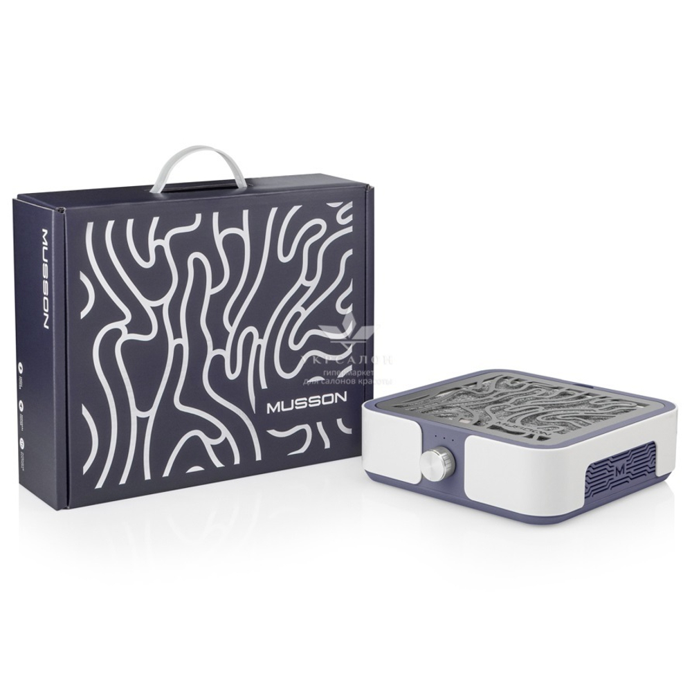 Витяжка Musson X2 Graphite з НЕРА-фільтром 72W для манікюру та педикюру