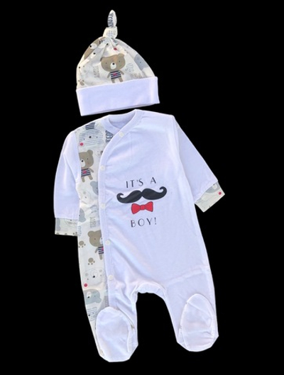 Чоловічок із шапочкою "Принт", кулір ТМ "Happy ТОТ"