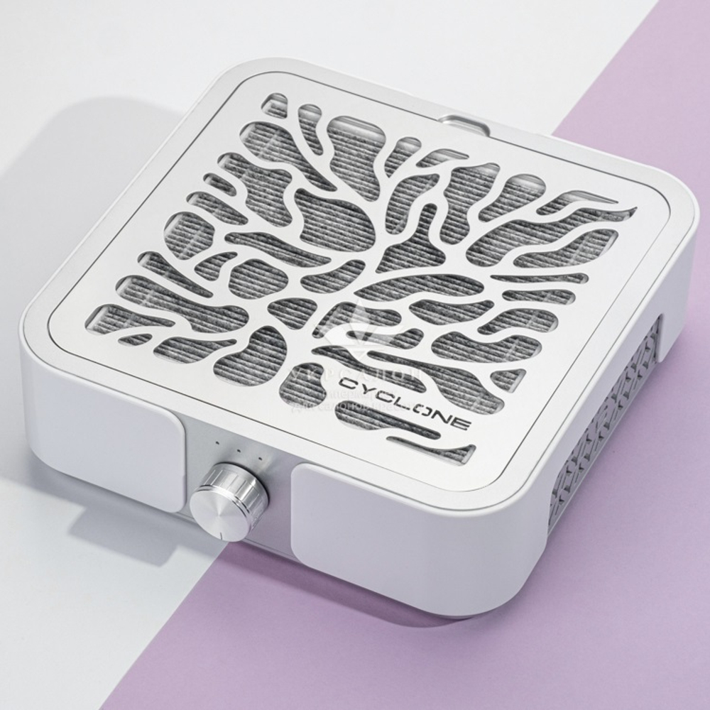 Вытяжка Cyclone X3 Silver с НЕРА-фильтром 72W для маникюра и педикюра