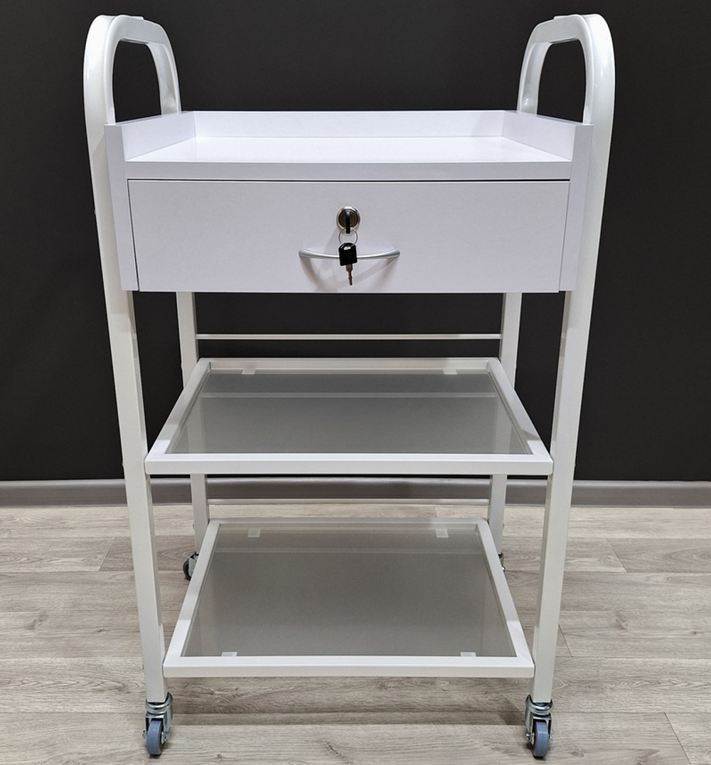 Косметологічний візок R-9 білий