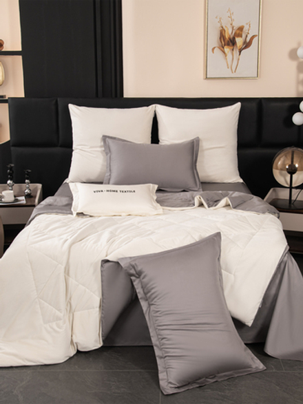 Комплект постельного белья Сатин Velvet Premium с Одеялом VP013