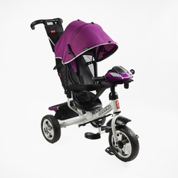 Детский трехколесный велосипед Best Trike 6588 пена/фара, с родительской ручкой