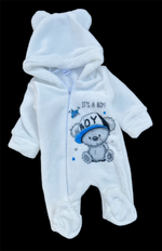 Комбінезон "It's a boy", набивна махра ТМ "Zabava"