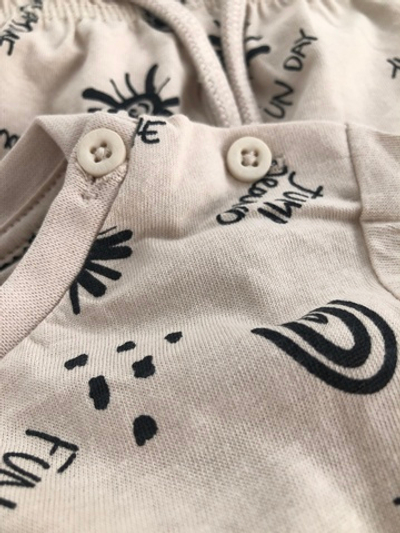 Костюм 2в1: шорти, футболка "Fun day", бавовна ТМ "Gemo" (86 см)