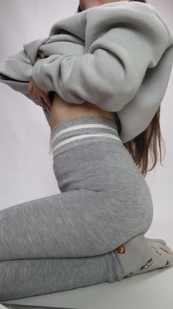 Теплі лосини з полосками