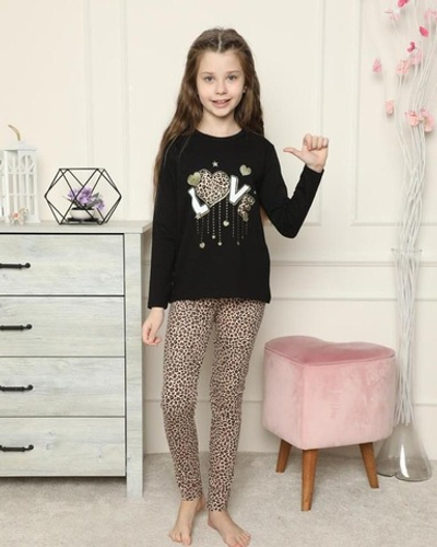 Костюм для дому та сну (піжама) "LOVE", бавовна ТМ "Pijakids"