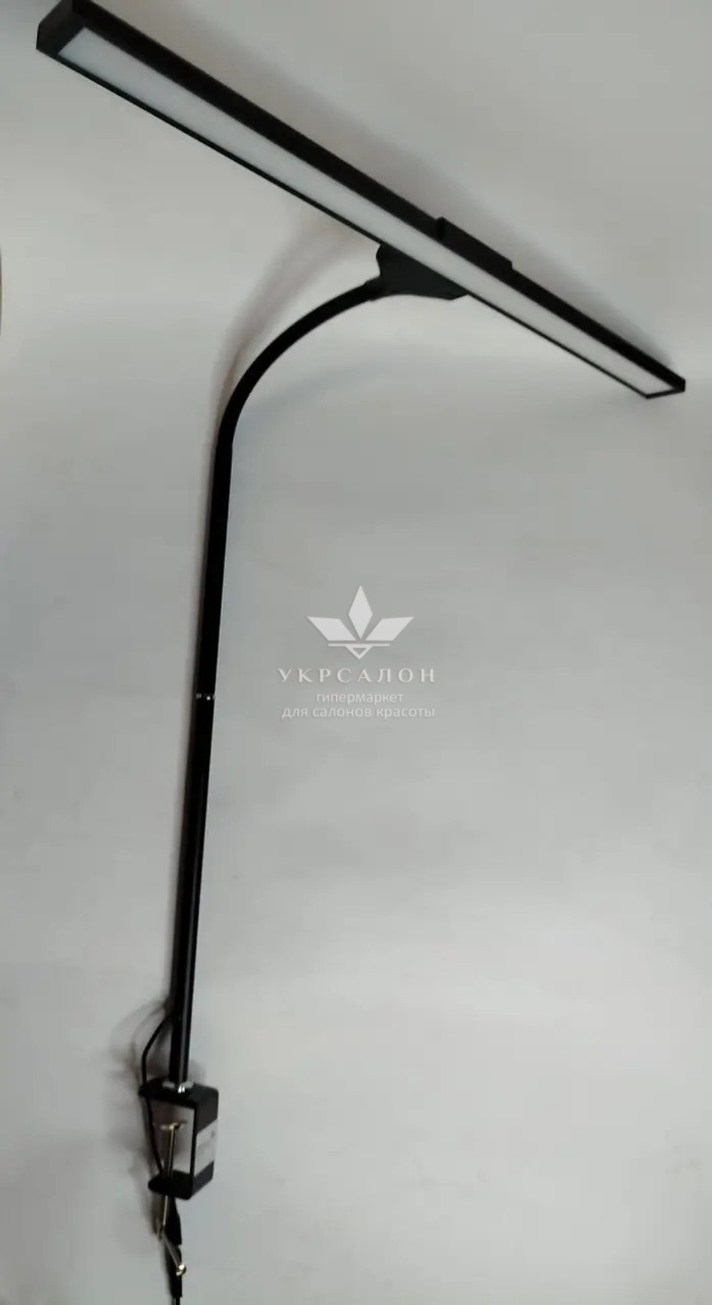 Настольная лампа Global Fashion SM-507 на струбцине, 28 Вт, черная