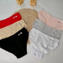 Сліпи в рубчик з мініатюрним малюнком