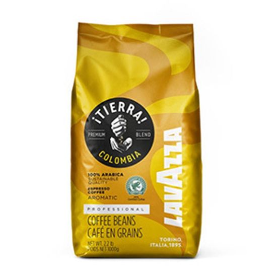 Кофе в зернах Lavazza ¡Tierra! Colombia 100% арабика 1000g