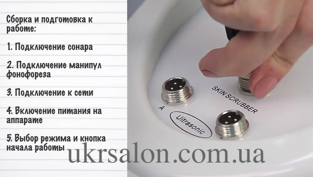 Апарат ультразвукової терапії 2 в 1 Nevada Sono Skin