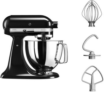 Планетарний міксер KitchenAid Artisan 5KSM125EOB із відкидним блоком чорний