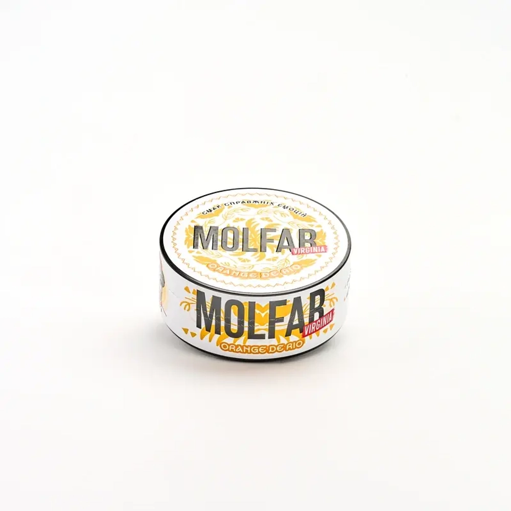Табак Molfar Orange de Rio (Мольфар Апельсин Ром) | Virginia Line 40г | 100г