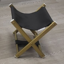 Подставка для сумки на золотых ножках