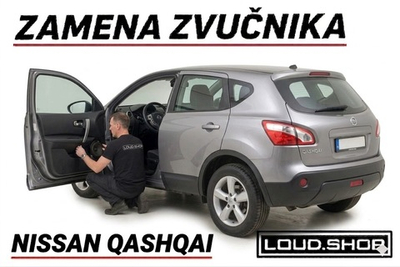 Komplet Zvučnika za Nissan Qashqai