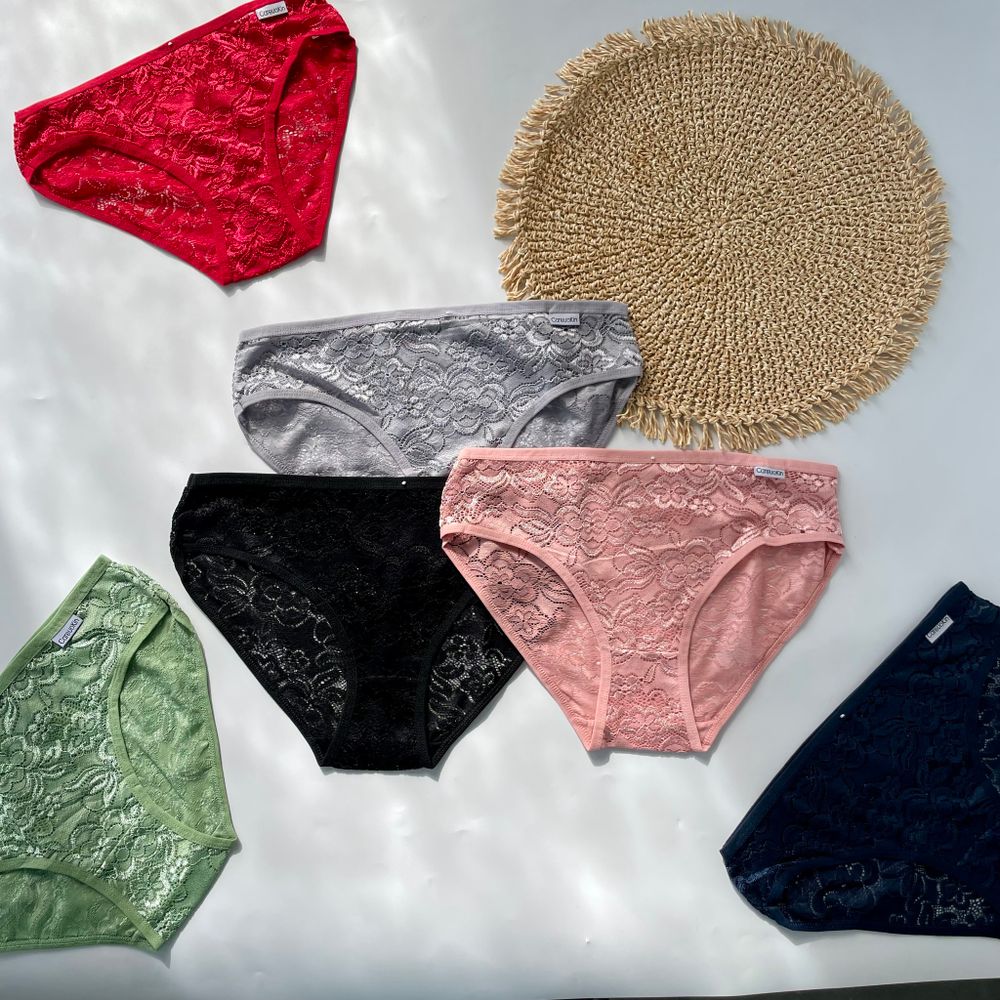 Сліпи мереживні спереду, в рубчик ззаду