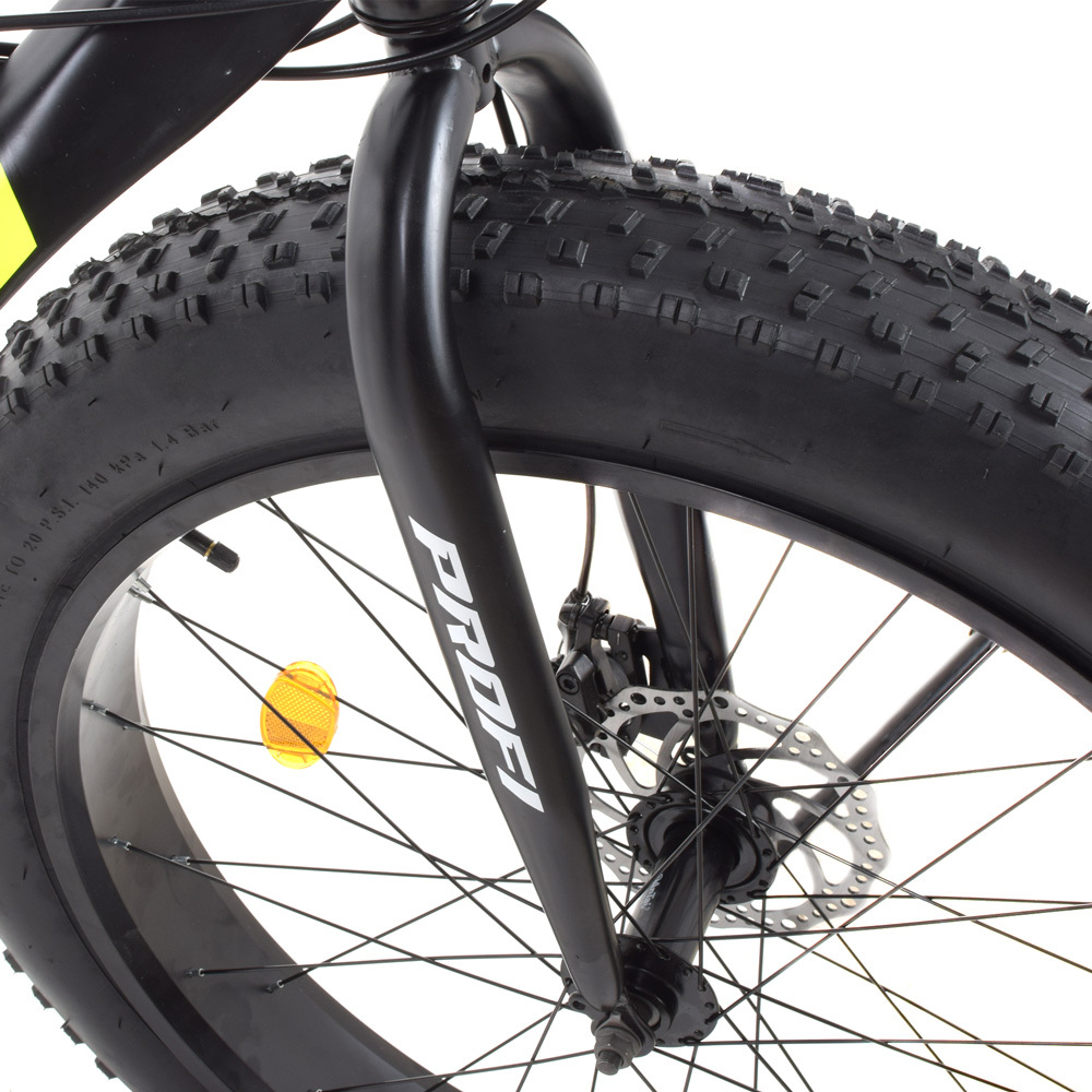Велосипед горный фэтбайк Profi Power 1.0 26 дюймов, рама 17"